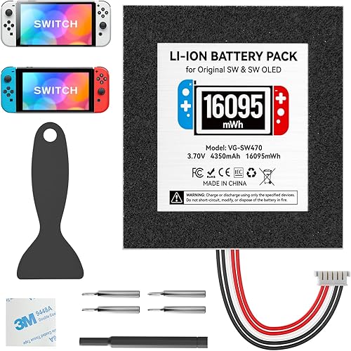 Miniatura 9 de Paquete de 2 baterías para controlador PS5, 8880 mWh, reemplazo de batería de controlador PS5 de alta capacidad, batería confiable PS 5, paquete