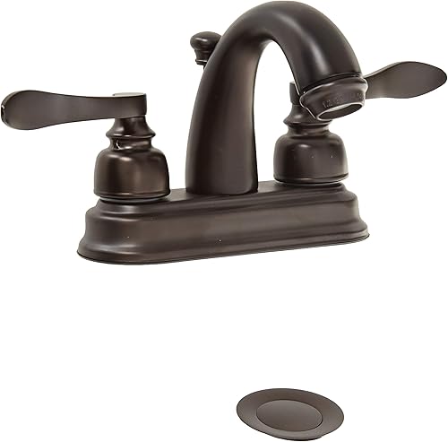 Miniatura 10 de Kingston Brass KB8611NFL NuWave - Grifo de baño francés de 4 pulgadas, cromado pulido