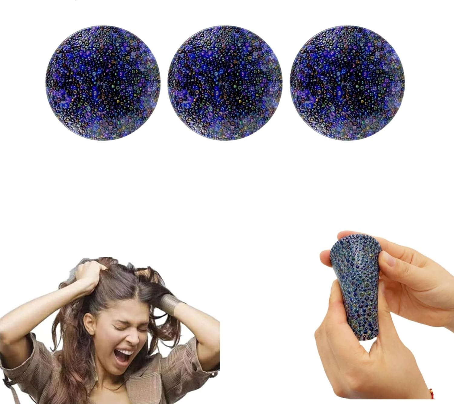 Skin Picking Fidget Toys, Pick Pad Fidget,Trichotillomania Fidget Toys for Skin Pickers, Dermatillomania Fidget Toys，Stress Anxietys Relief Toys for Adults