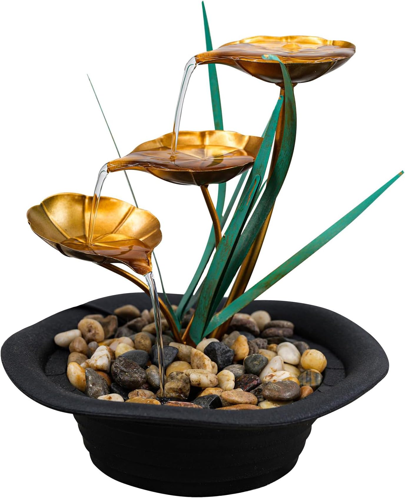 Alpine Corporation 84 cm Tall Water Jar Fountain with LED Light