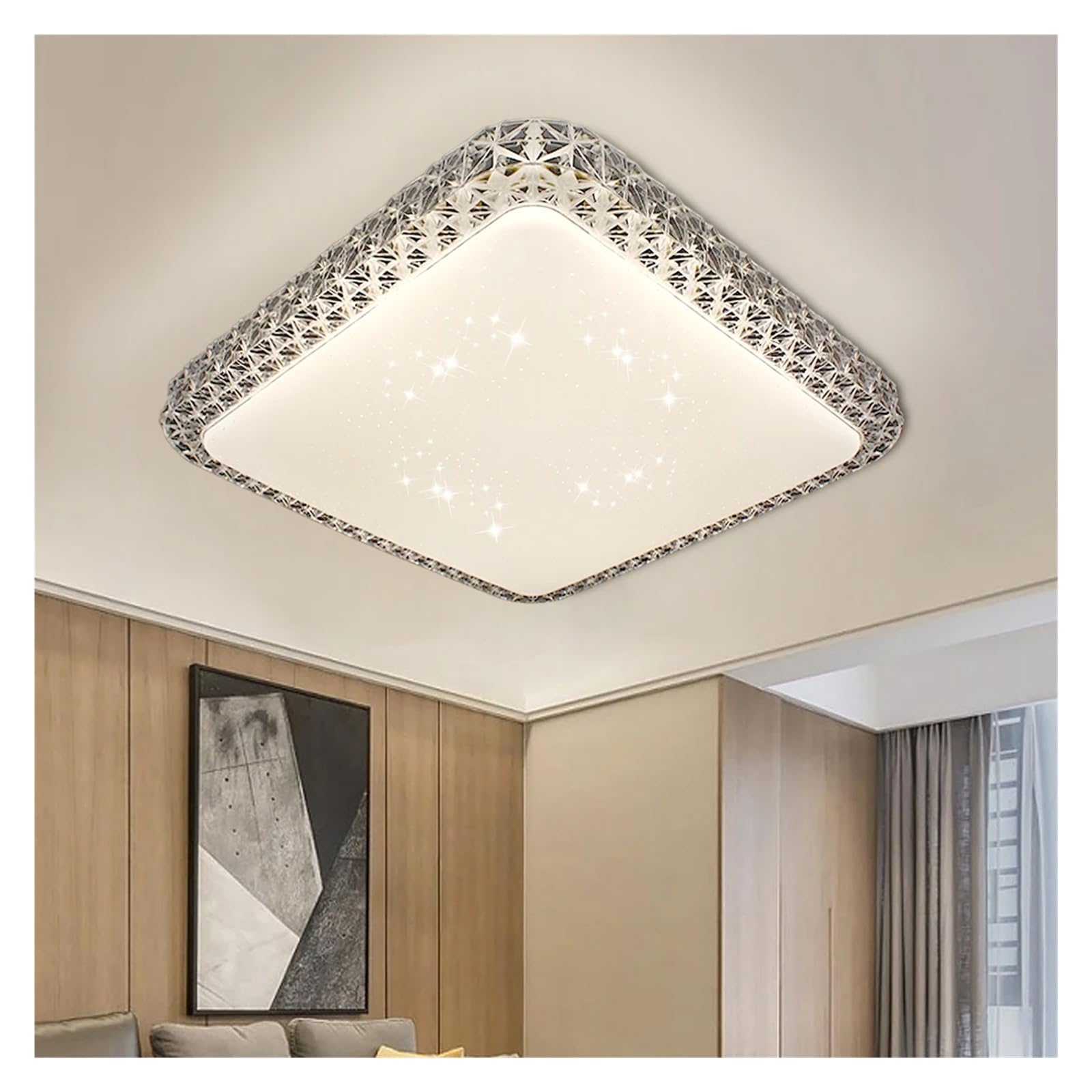 LED plafond lustre lampe moderne pour éclairage de plafond intérieur