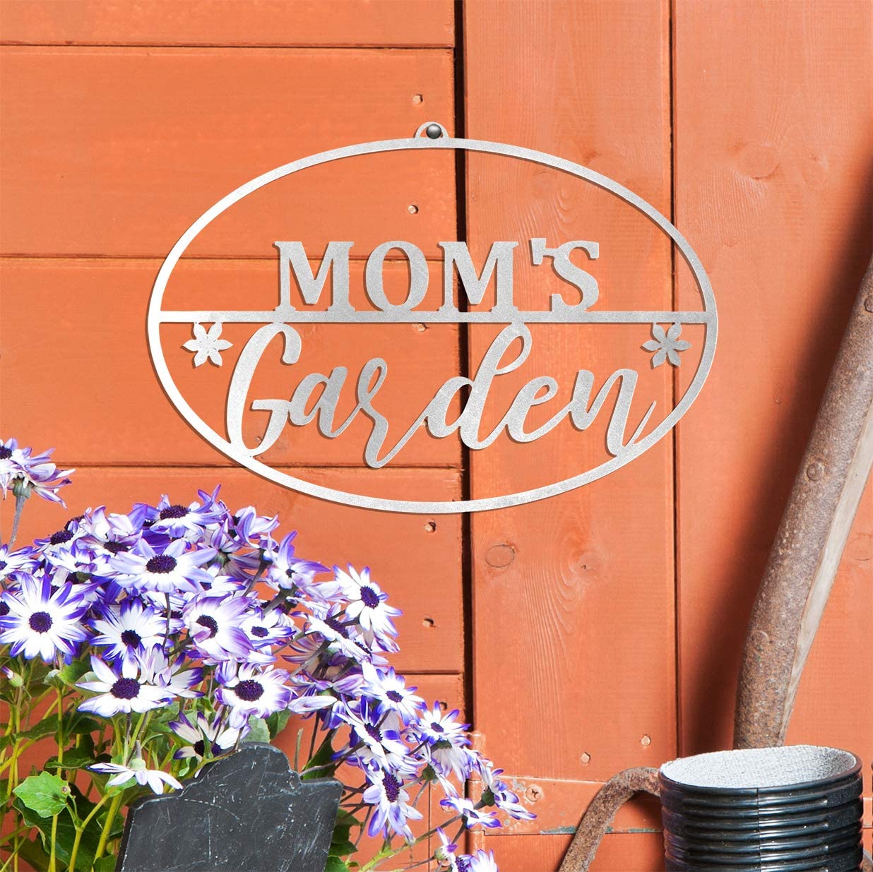 ROCC RUSTED ORANGE CRAFTWORKS CO.Garden Ovals for Her (Mom's Garden Oval)