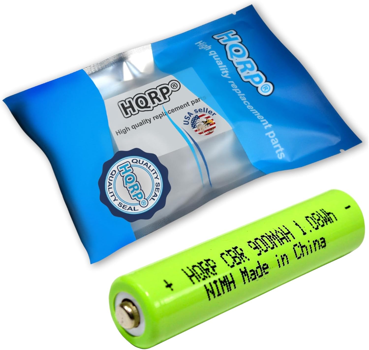 HQRP 50-Pack Battery for Panasonic Cordless Telephone 1.2V Battery HHR-75AAA/B, BK30AAABU, VTech BT205662, Outdoor Solar Garden Lights, TV Remote Control and Household Devices Replacement