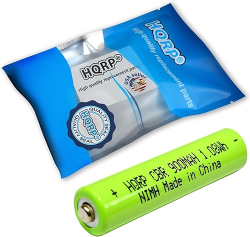 Miniatura 2 de HQRP Paquete de 2 baterías para teléfono inalámbrico Panasonic de 1.2 V, batería HHR-75AAAB, BK30AAABU, VTech BT205662, luces solares de jardín al