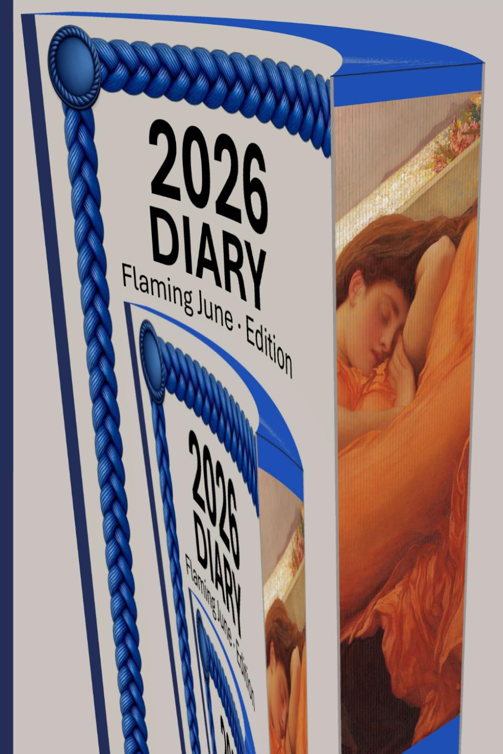 Agenda 2026 Flaming June cadeau idéal pour passionné d'art et de peinture