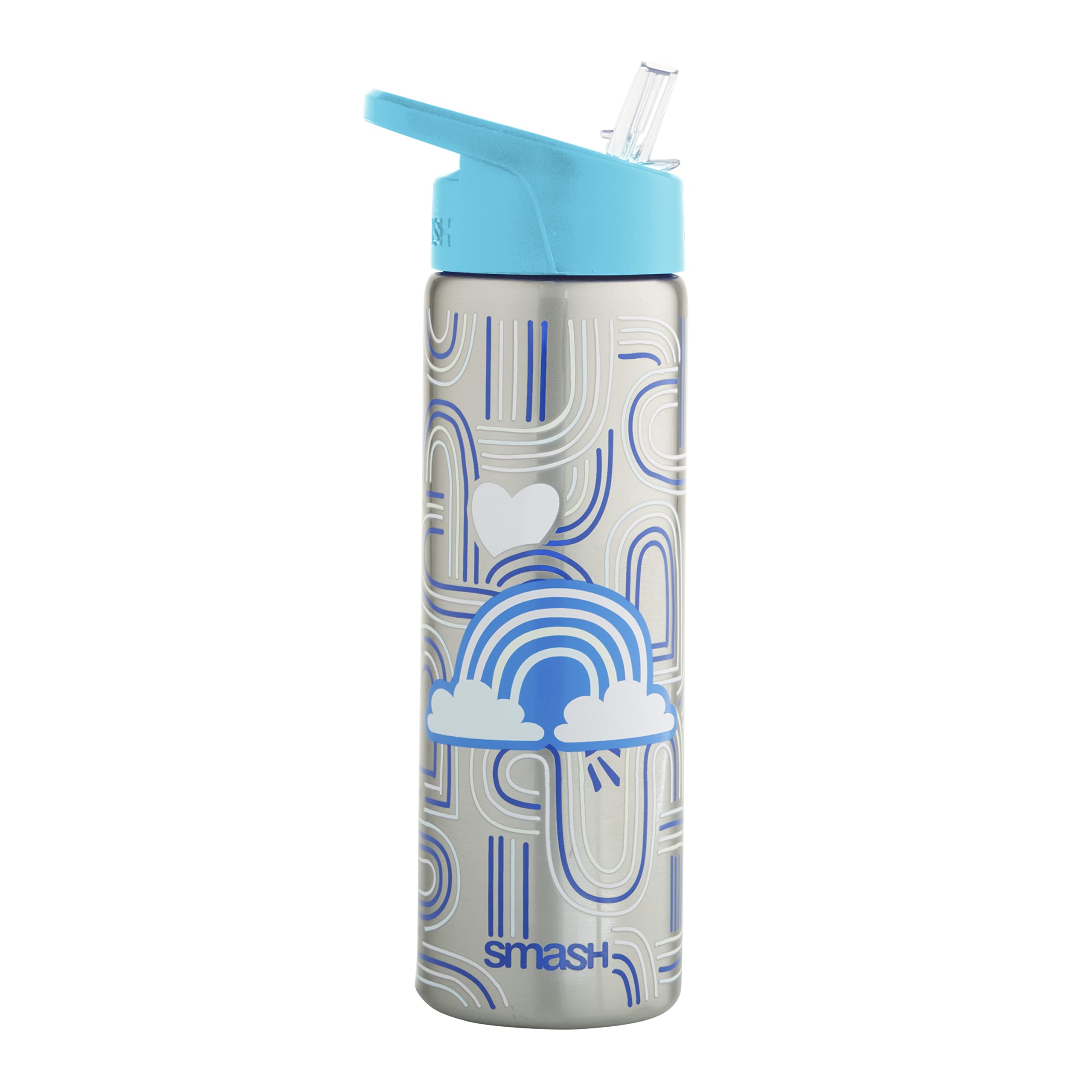Smash Edelstahl-Wasserflasche mit Farbwechsel, 750 ml, Regenbogenfarben
