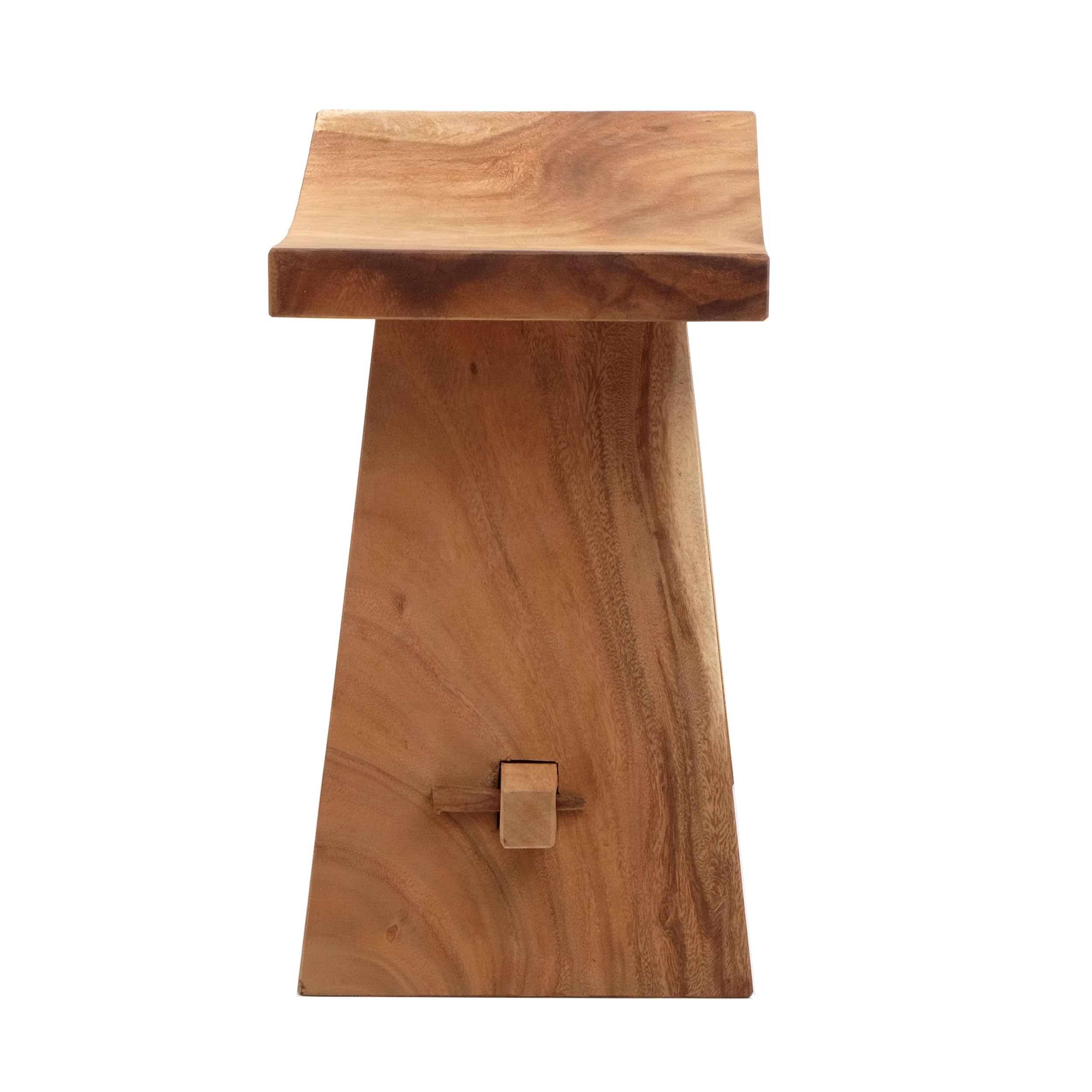 Design STOŁEK SIEDZENIOWY FINCA | Suarholz, Akacja, 50 cm | Drewniany taboret, stolik pomocniczy, stołek na rośliny