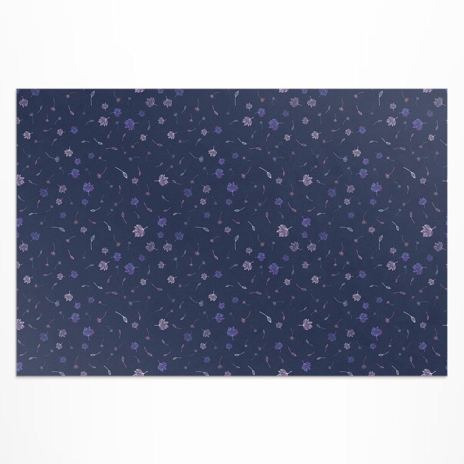 Tapis de sol vinyle imperméable 60x90 cm résistant décoloration balcon