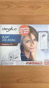 DEVOLO dLAN 200 AVplus Starter Kit - Pack de deux adaptateurs CPL
