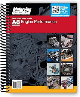 ASE Test Preparation - A8 Engine Performance (Motor Age Training) [Spiral-bound]