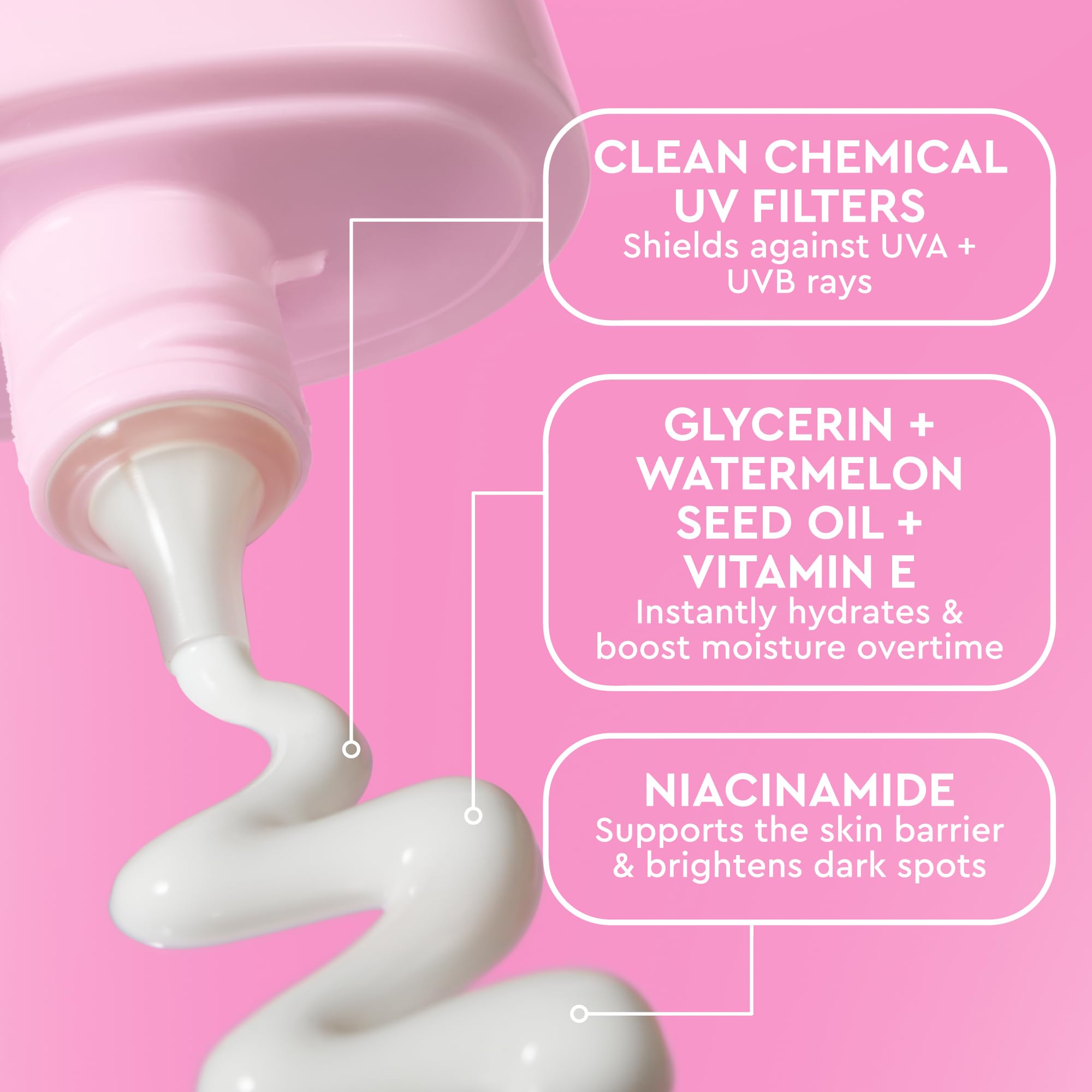 Glow Recipe Dew Shield Korean Face Sunscreen SPF 30, Broad Spectrum Hydrating Sunscreen Moisturizer, Dewy Lightweight Primer for Under Makeup, No White Cast or Pilling, Niacinamide (15ml)