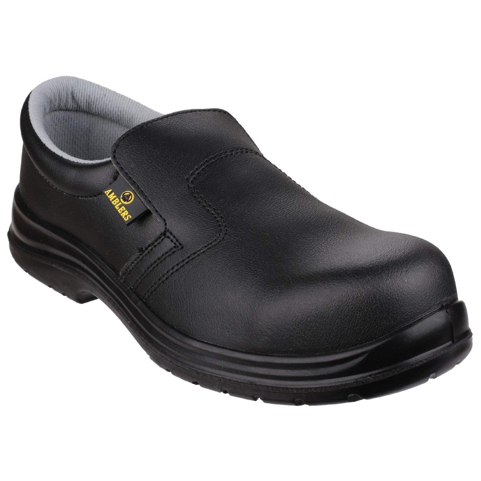 Amblers Safety - Zapatos de Trabajo de Seguridad sin Cordones FS661 Unisex