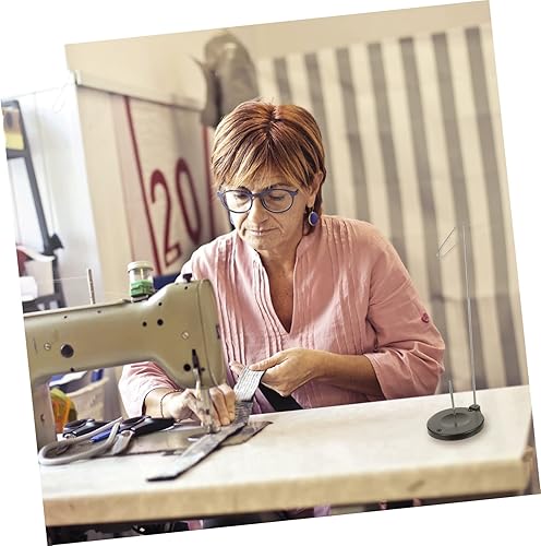 Miniatura 9 de BETOOKY 2 piezas de carrete con ganchos constantes tablero de clavijas almacenamiento de acolchado pesado máquina de decoración ajustable tablero