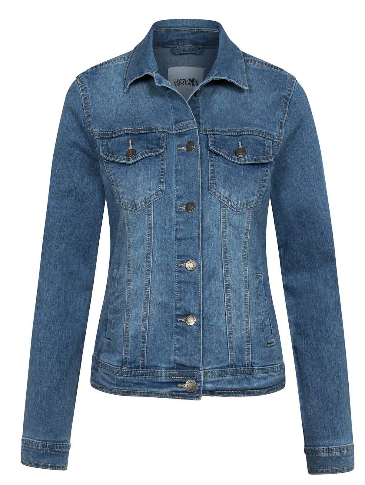 Hailys LS C DJK Ma44cy Frauen Jeansjacke blau Streetwear