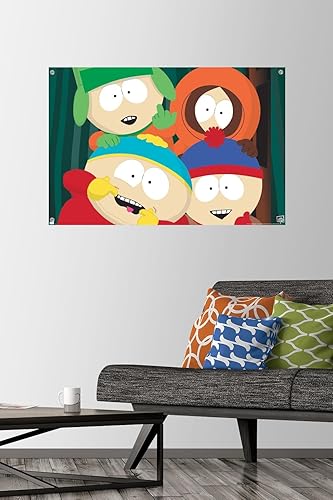 Miniatura 2 de Trends International South Park - Closeup Wall Poster, 22.37" x 34.00", Premium Poster & Push Pin Bundle