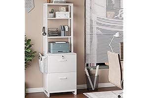 Itaar Bookshelf with File Cabinet
