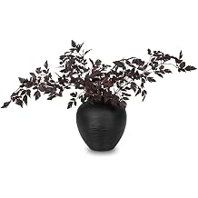 31" Faux Fall Foliage Stems for Vase Artificial Cimicifuga Stems 3Pcs