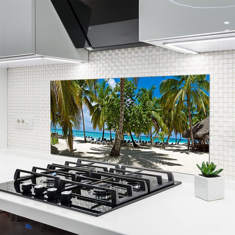 Tulup – 120x60 - Vetro Pannello Antispruzzo Cottura Fragole e Acqua