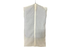Full-Length Zippered Garment Bag for Shirt Covers