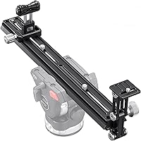 Vista 5 de Leofoto VR-380Kit actualizado 14.961 in Dual Pivot Long Lens Support para Manfrotto/Sachtler Tripod Head