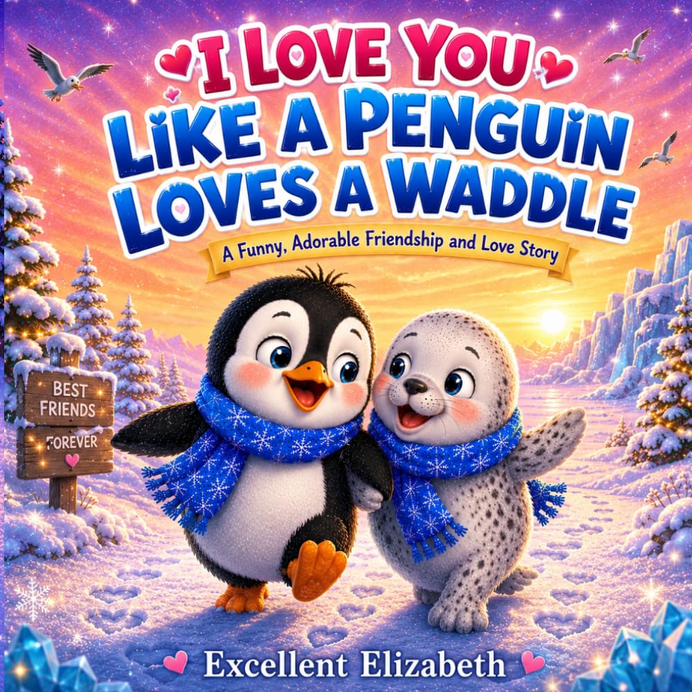 I Love You Like a Penguin Loves a Waddle: A Funny, Adorable Friendship and Love Story