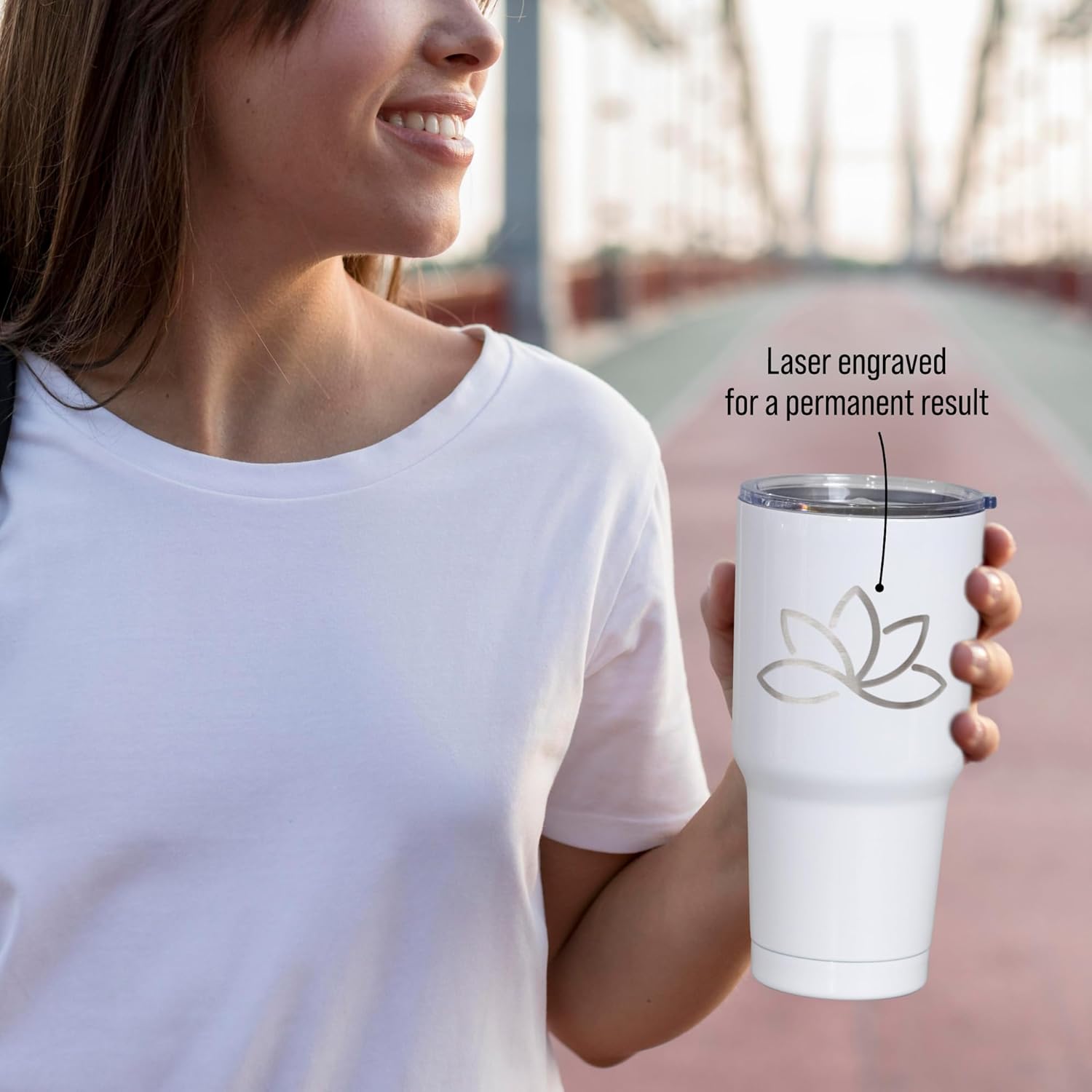 Custom insulated promotional logo tumbler bottle, personalized coated stainless steel drinking bottle, corporate gift marketing thermal cup for business (30oz tumbler) - Image 7