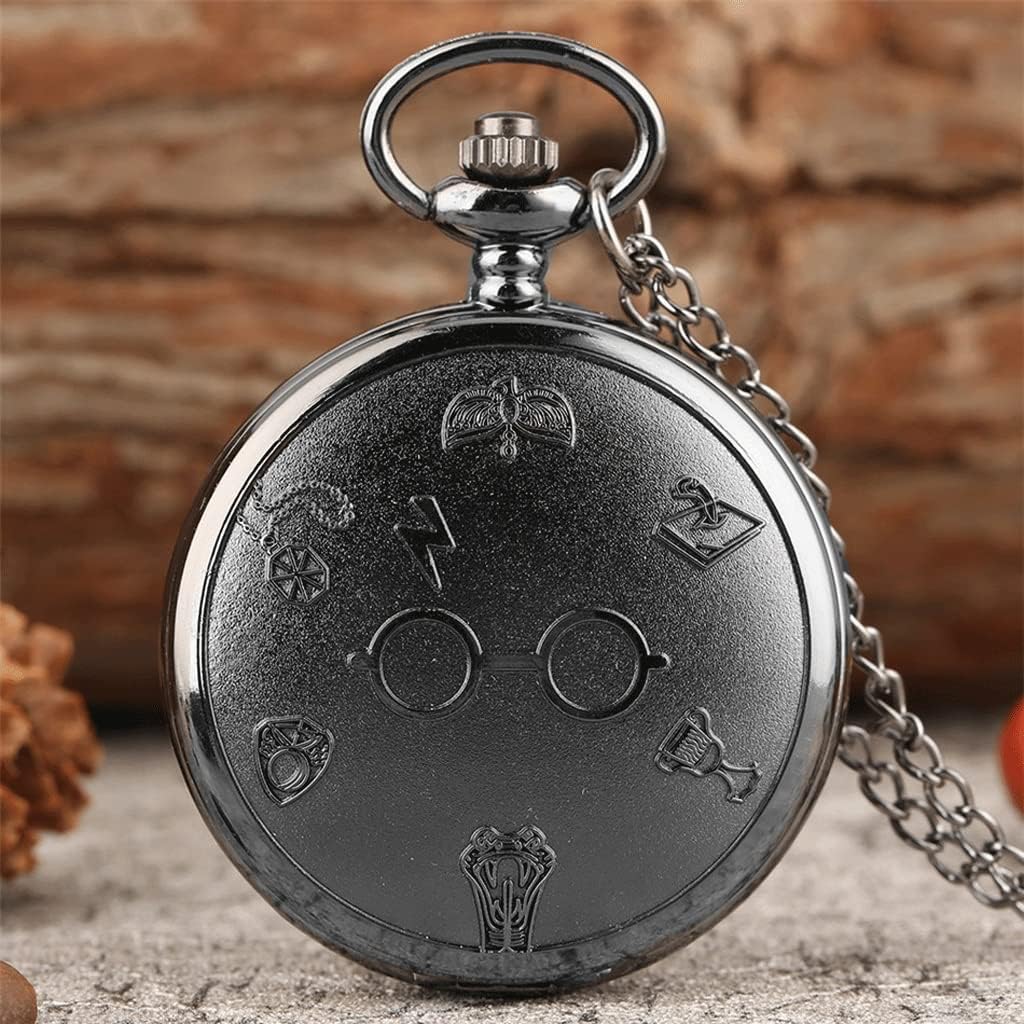ZSEDP Classic Quartz Pocket Watches Retro Necklace Watches Sweater Chain Pendant Watch Gifts Kids Men Women (Color : E) : Clothing, Shoes & Jewelry