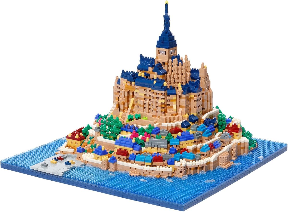 World Famous - Mont Saint-Michel Special Deluxe Edition, Advanced Hobby Series Building Kit
