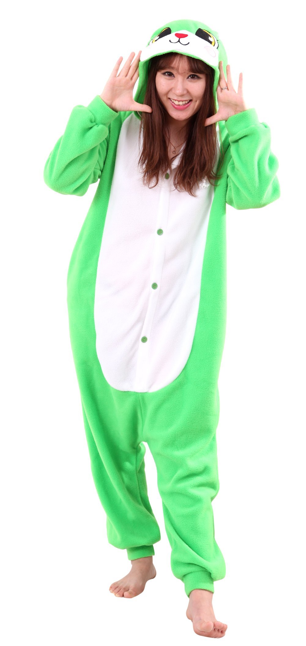 Honeystore Unisex Warm Sleepwear Adult Cosplay Rabbit Pajamas Costume Homewear