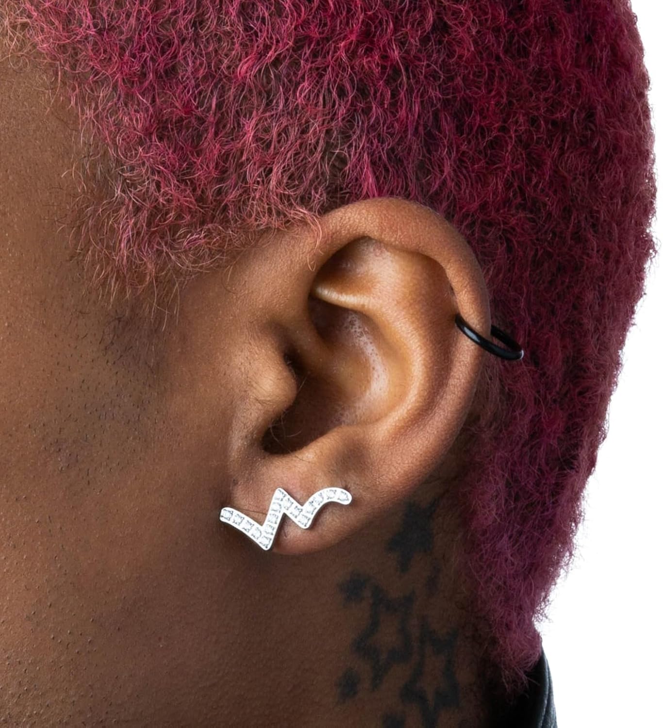 Mini Clip On Spring Hoop Earrings for Non-Pierced Ears - Image 3