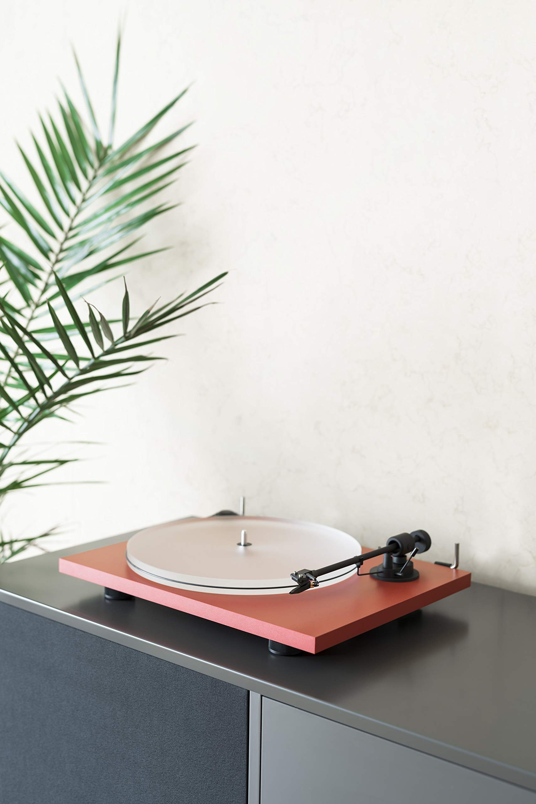 Pro-Ject Acryl it - Tappetino per dischi - Qualità del suono migliorata, durevole, smorzamento delle risonanze - Trasparente