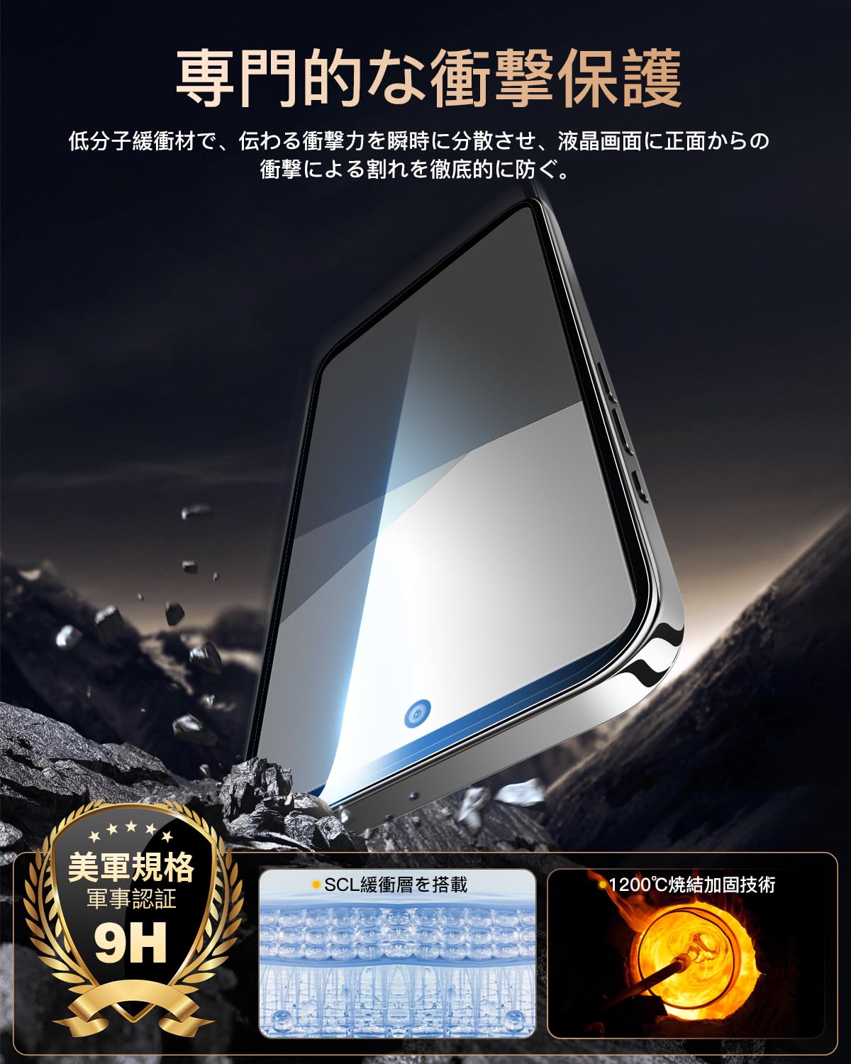 Amazon.co.jp: 対応 AQUOS Wish5 SH-52F / SH-M32 ガラスフィルム +