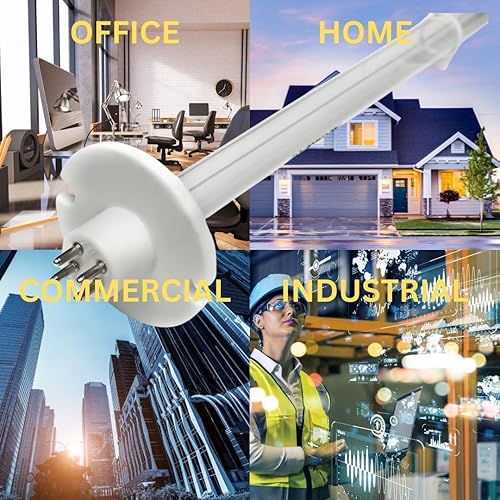 Miniatura 7 de LSE Lighting TT-UVB14 Lámpara UV de repuesto para sistema HVAC UV TT-UV24-14  Sin agujero de llave  Bombilla de repuesto de alto rendimiento