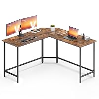 VASAGLE Scrivania per Computer a Forma di L, 140 x 140 x 76 cm