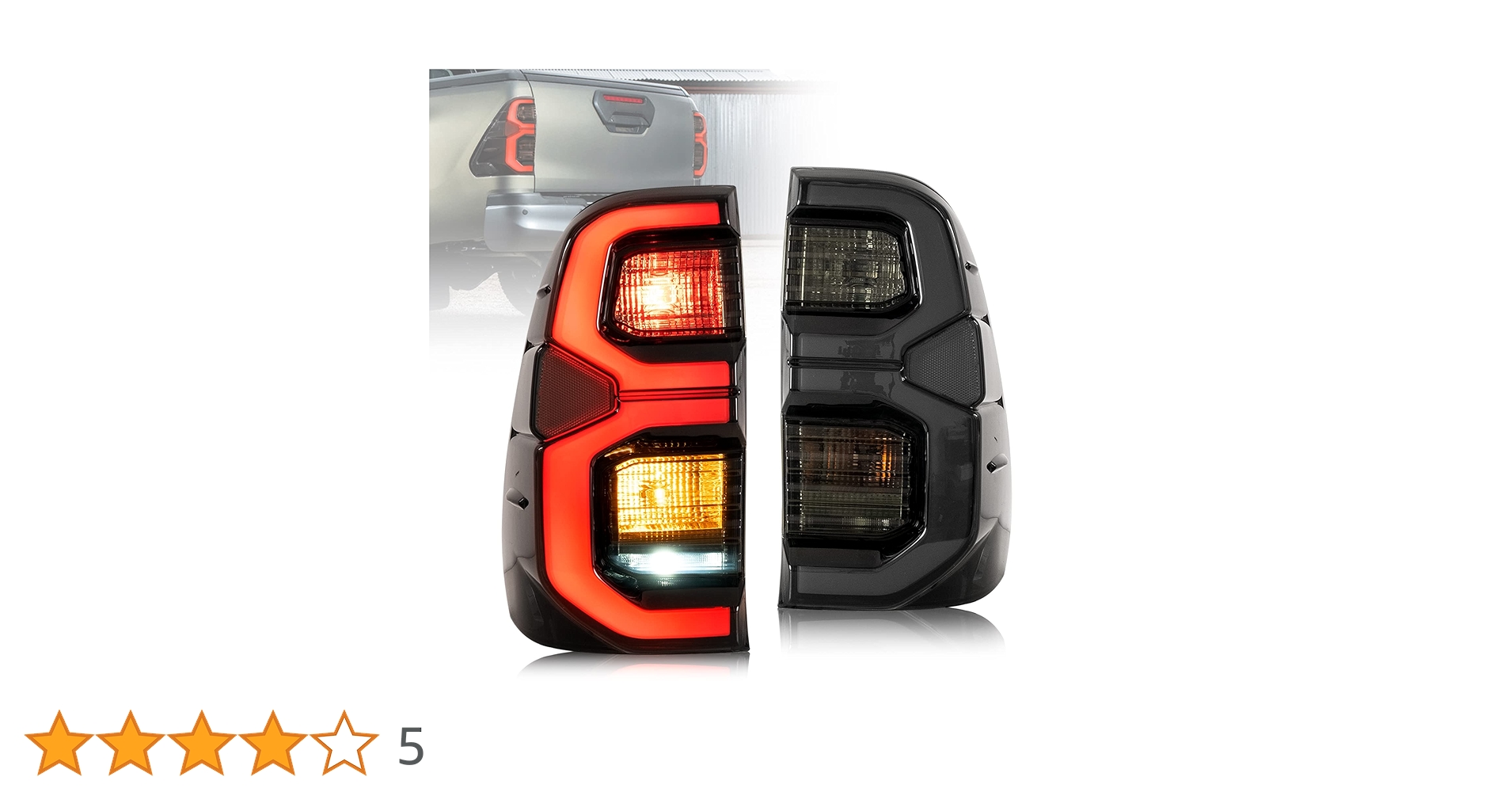 ハイラックス LED GUN125 テール ランプ シーケンシャルスモークゲート Amazon | [自動車整備士監修] CRAFT WORKS (クラフトワークス