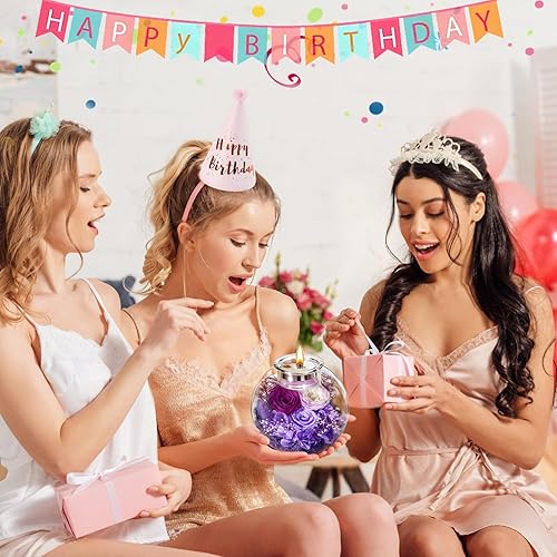 Miniatura 7 de Regalos de rosas para el día de San Valentín para ella, regalo de cumpleaños para mujeres, mamá, flores para entrega, flores preservadas, rosa