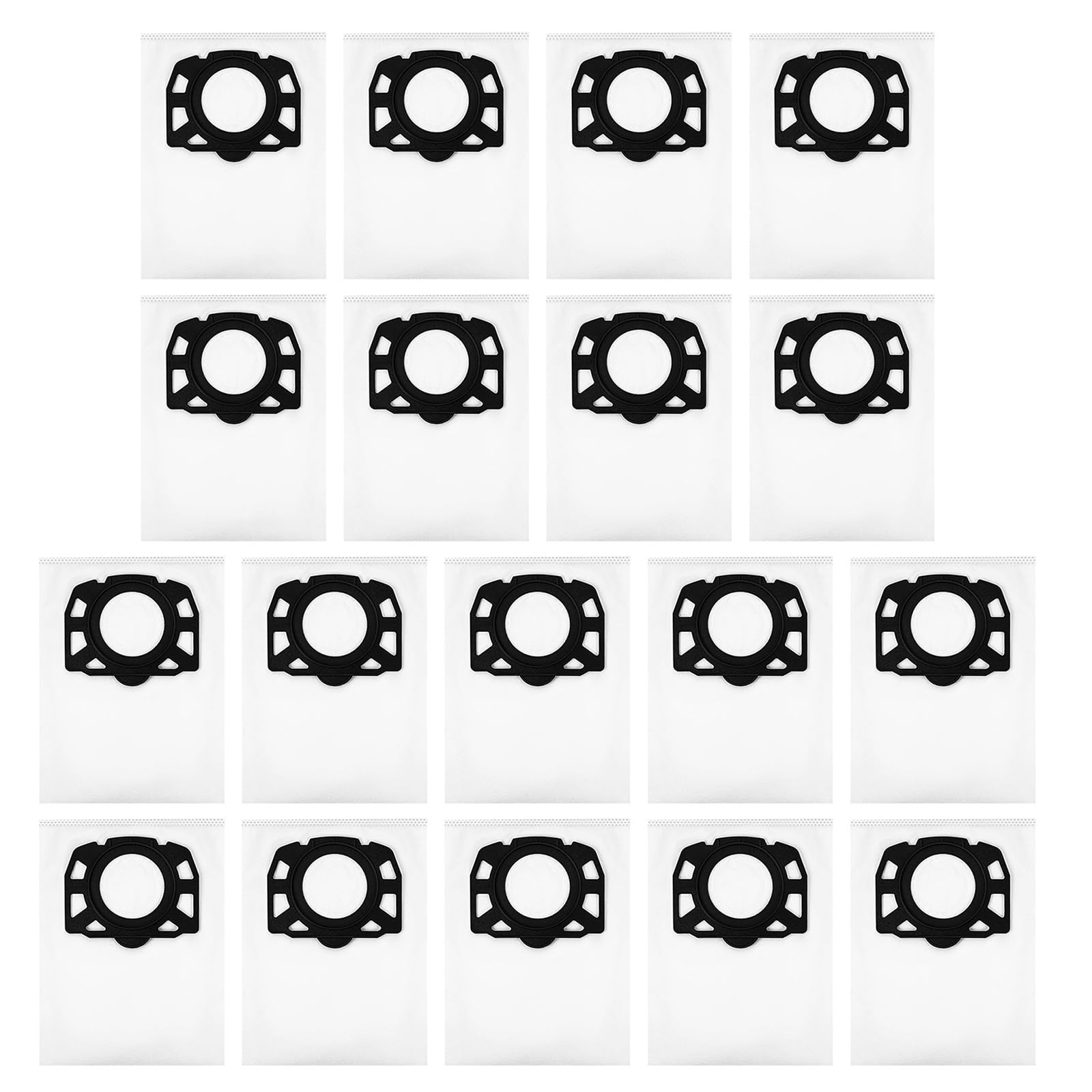 Buxuaaaa 18Pieces Bag Nonwoven Vacuum Cleaners Bag Robot Vacuum Nonwovens Nonwovens Texture for WD4 WD5 MV4 Home Appliance Part