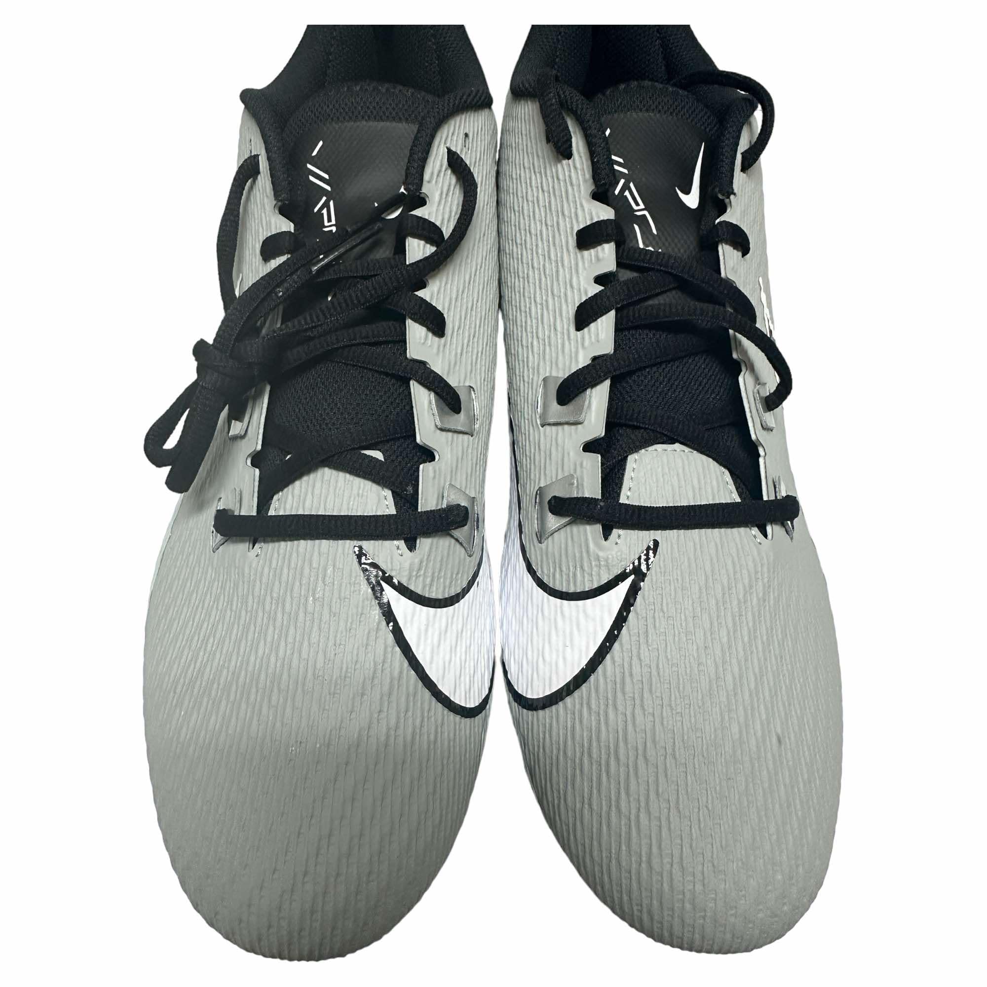Nike Men's Vapor Edge Speed 360-2 Football Cleats Shoes Light Smoke/Grey/Black #DA5455-002 - Size Men's 15