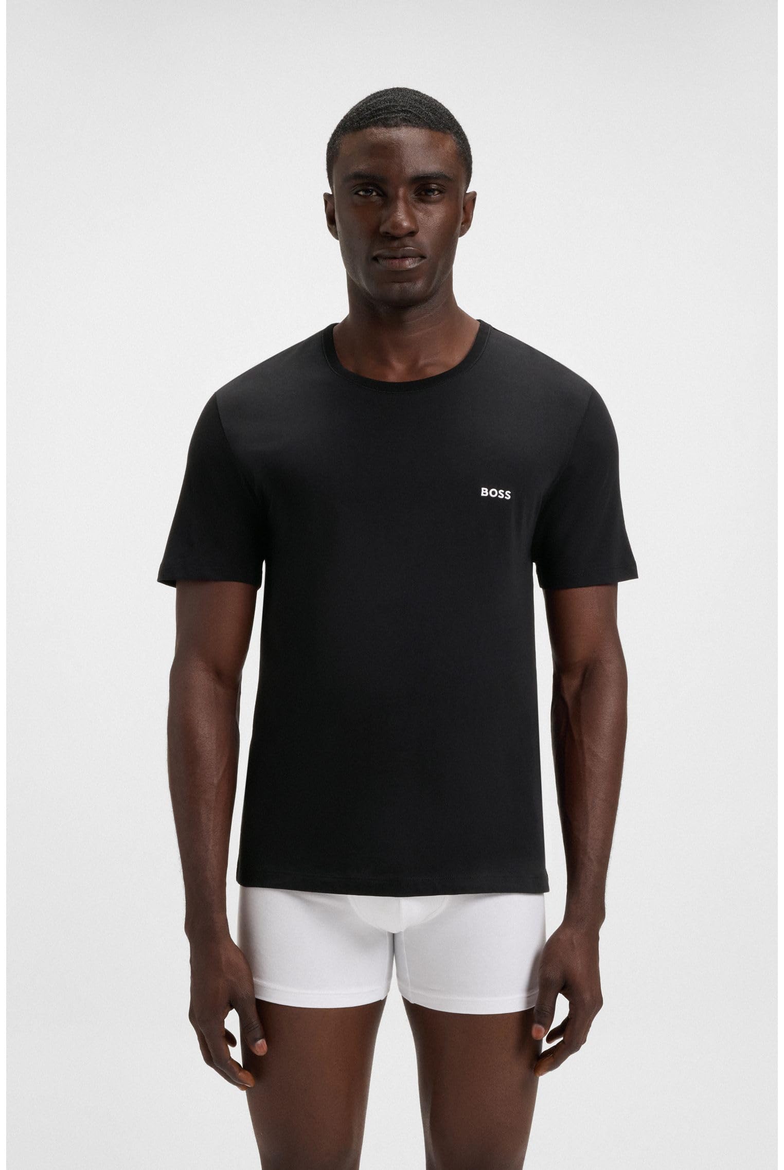 BOSS Koszulka Mężczyźni T-shirty 3p classic