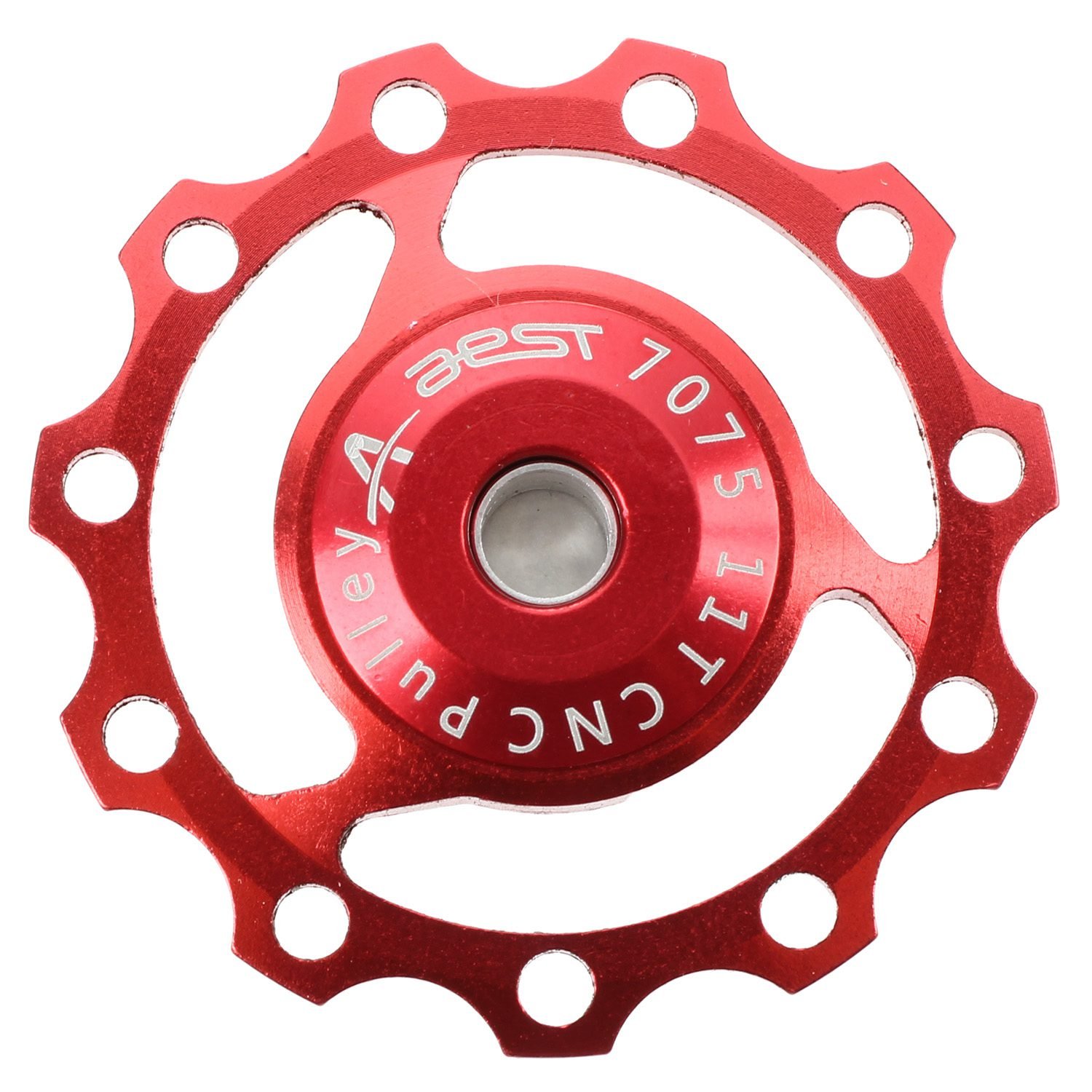 Buy AEST 11T Jockey Wheels Derailleur Bike Pulley Shimano & Sram XX, XO, X9, X7 red Online at