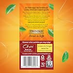Twinings French Vanilla Chai Black Tea Individually Wrapped Bags, 20 Count (Pack of 1), Warm, Sweet & Spicy, Caffeinated, Enjoy Hot or Iced, 20 Teabags