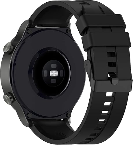 Miniatura 3 de FitTurn Band Compatible with Huawei Watch 5 4 ProGT 6 5 4 3 2 ProGT 2eGT 6 5 4 46mmGT2 46mmGT Active Replacement Straps Silicone Bands Bracelet