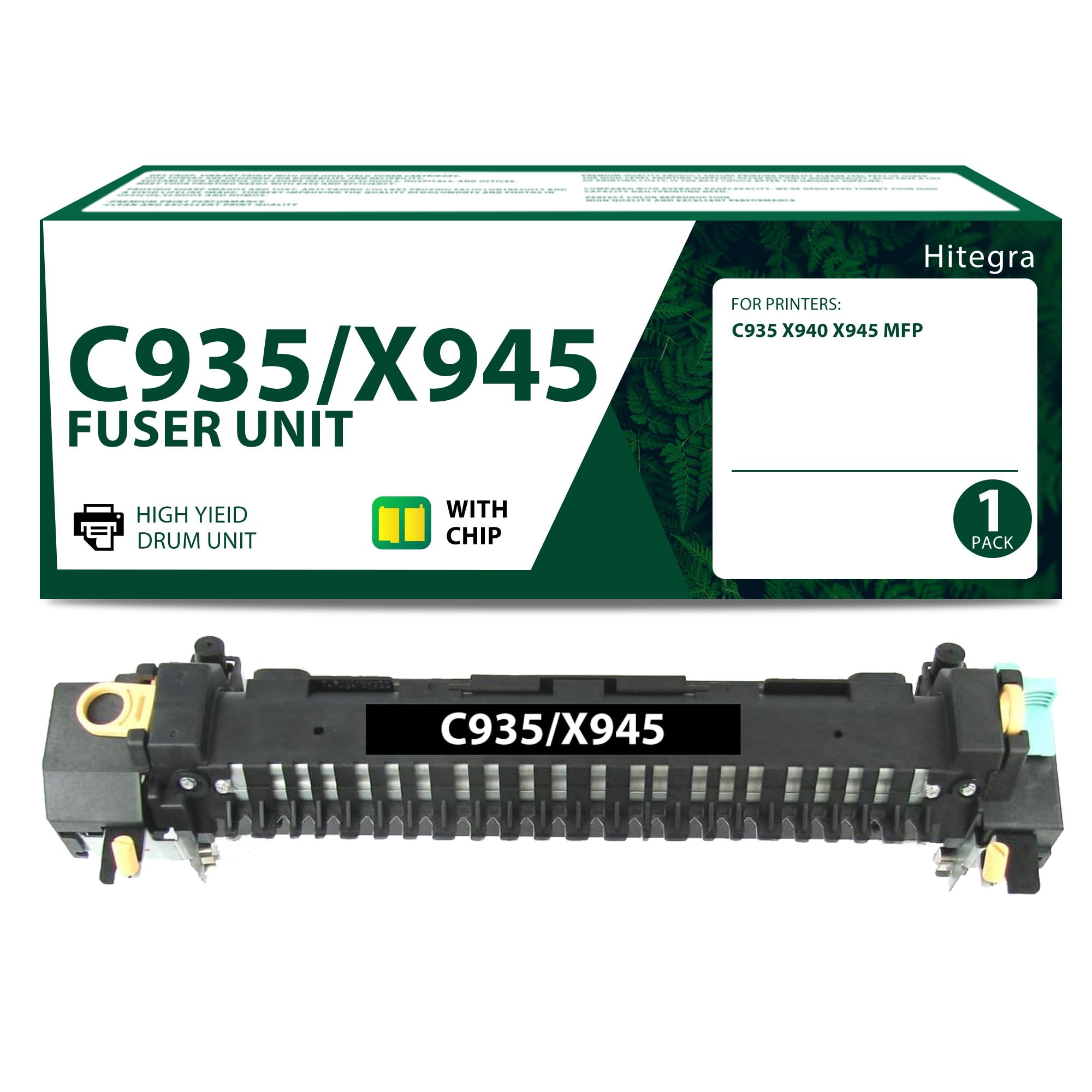 C935 X945 Fuser Unit Replacement for Lexmark C935 Fuser Compatible with C935 X940 X945 MFP Printer Fuser X945 Fixing Unit, 1-Pack for 110V