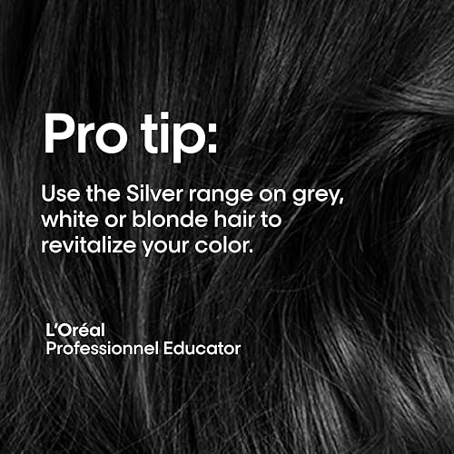 Miniatura 5 de L'Oréal Professionnel Paris Champú morado que deposita el color - Neutraliza los tonos amarillos no deseados para cabello natural, teñido o