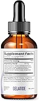 Vista 7 de Gotas de gelatida, Gela Tide Suplemento Líquido de Apoyo a la Pérdida de Apoyo Fórmula Equilibrio Forma Curvas Natural Bienestar Vitamina Máxima