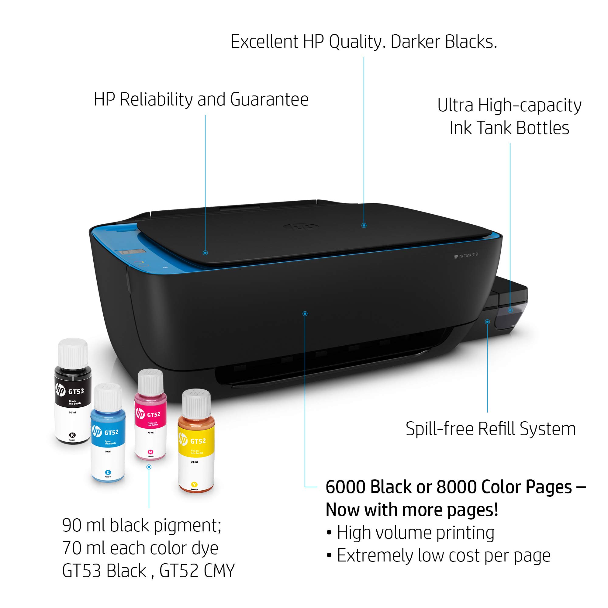 hp 319 printer price amazon