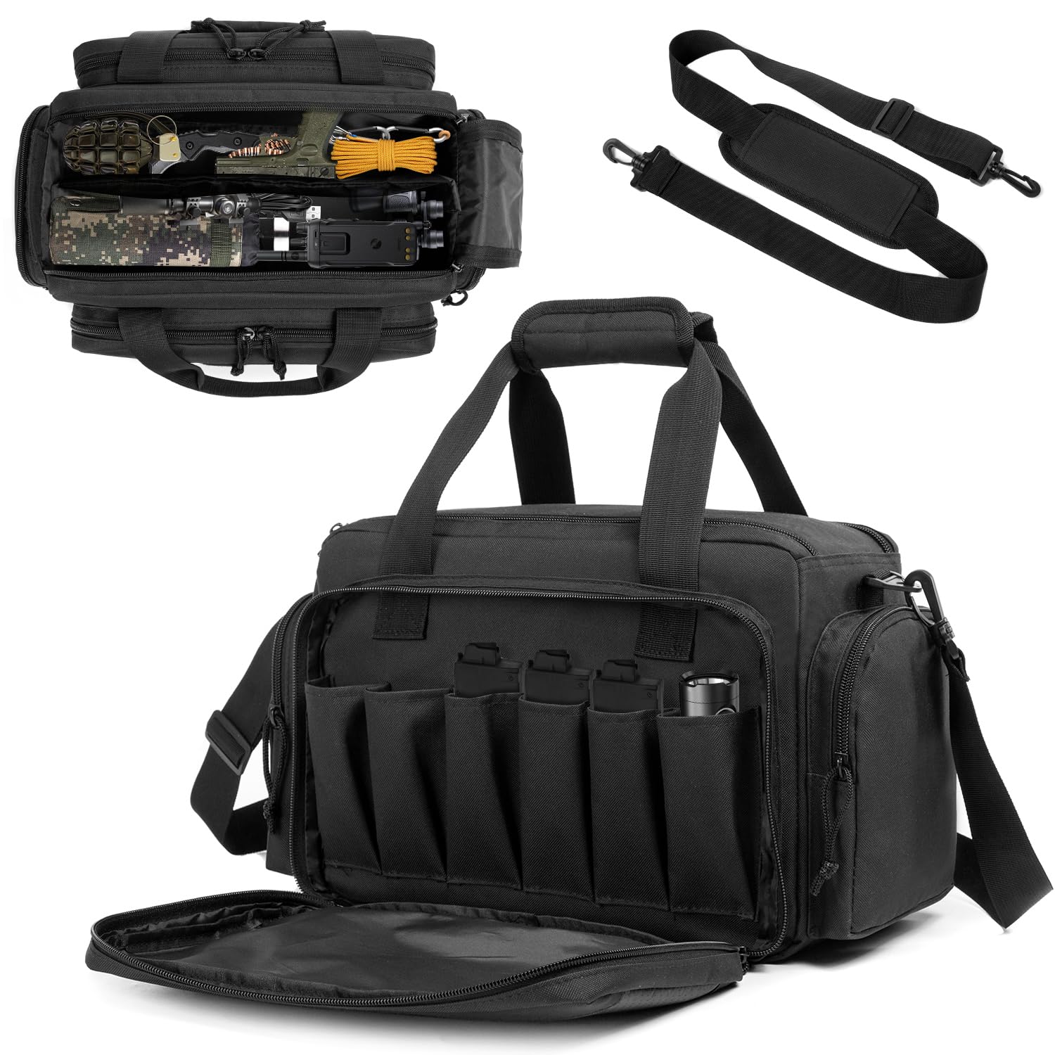 Amazon.com: MERALIAN Range Bag -Tactical Gun Range Bag for
