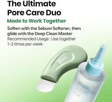 ILSO Deep Clean Master, Sebaceous Filament Care Tool for Pore Routine