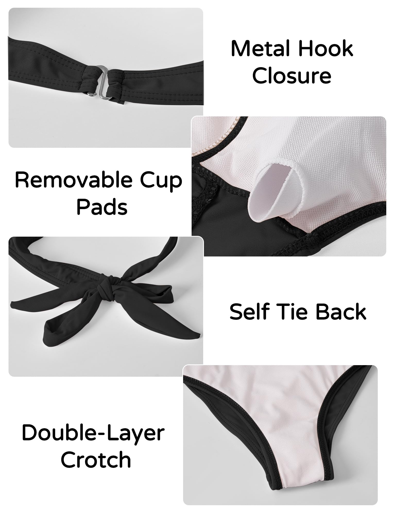 FEOYA Maillot de Bain Femme Enceinte 1 Pièce Halter Maillot de Bain Grossesse Maternité Piscine Plages Vêtements de Natation Été
