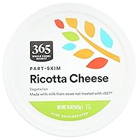 Vista 4 de 365 Everyday Value, Queso Ricotta de leche parcialmente descremada, 15 onzas